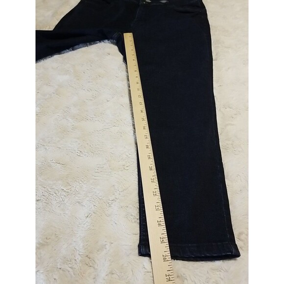 G by Giuliana Jeans Womens Size 16 Petite Blue Straight Denim Stretch - Picture 4 of 9